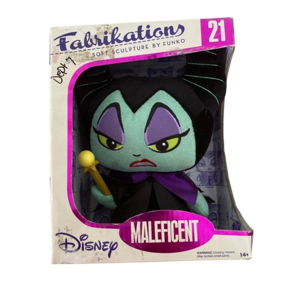 Funko Maleficent Fabrikations Plush Disney Villain Figure #21 NIB